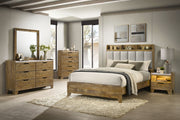 Henderson 5-piece Bedroom Set Medium Oak - Eastern King