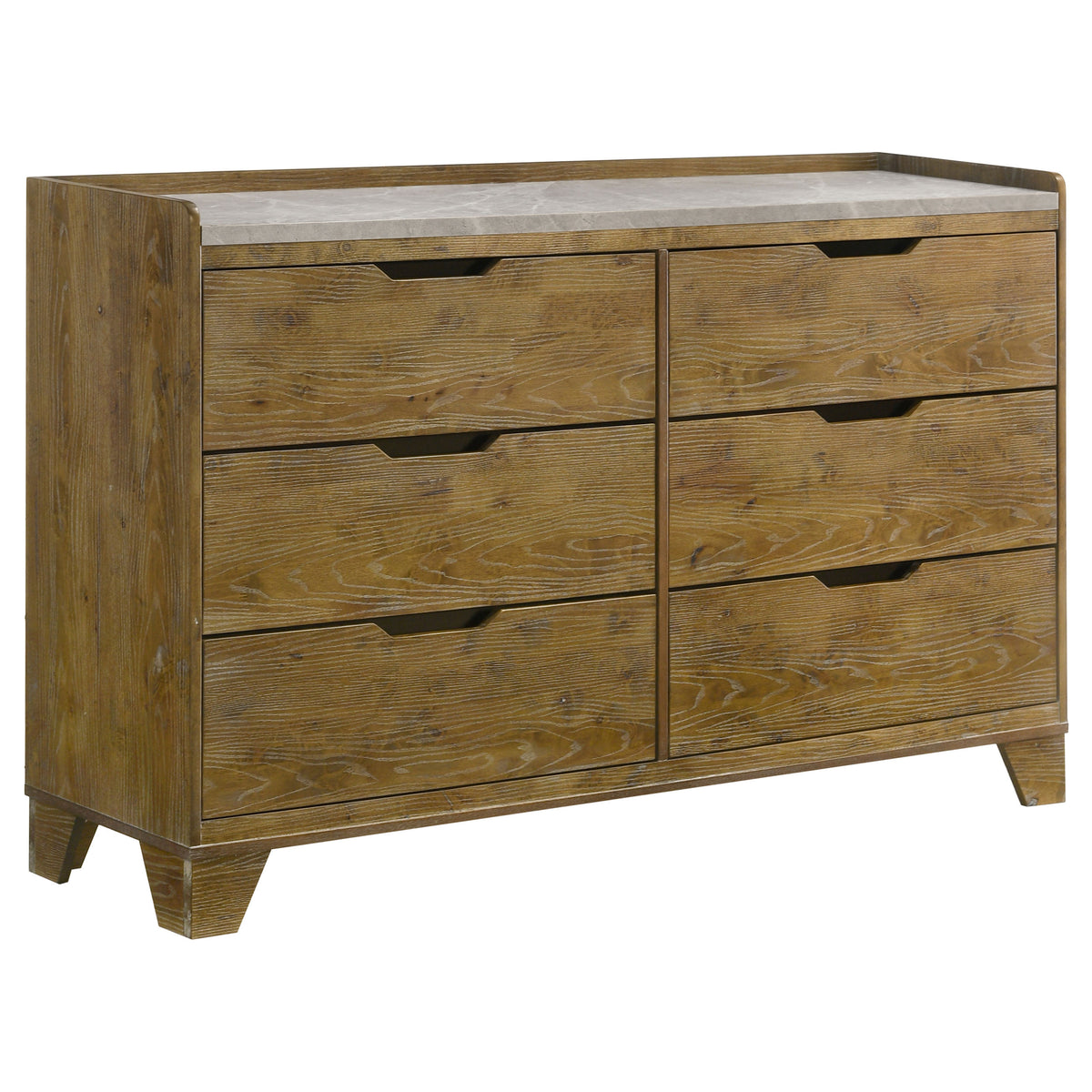 Henderson 5-piece Bedroom Set Medium Oak - Queen