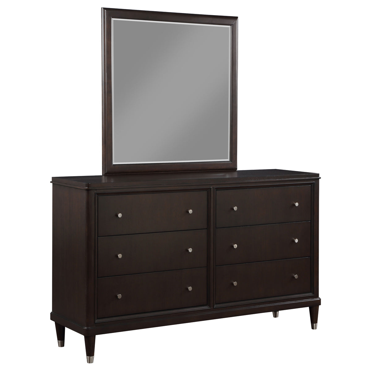 Emberlyn 6-drawer Dresser Brown - With Mirror