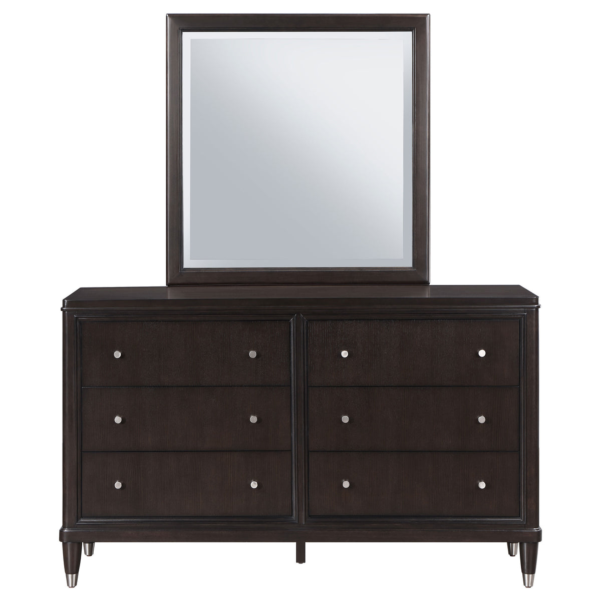 Emberlyn 6-drawer Dresser Brown - With Mirror