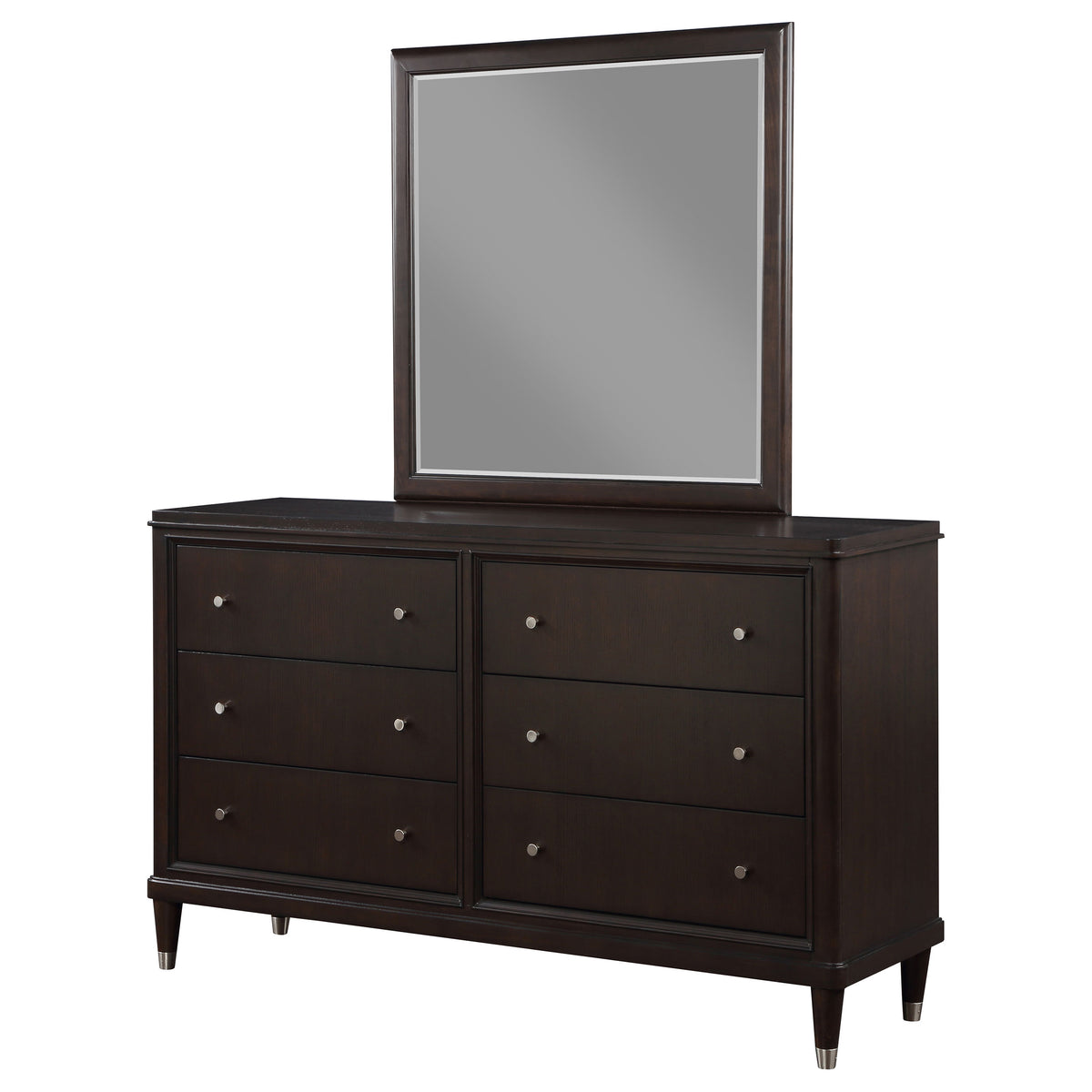 Emberlyn 6-drawer Dresser Brown - With Mirror