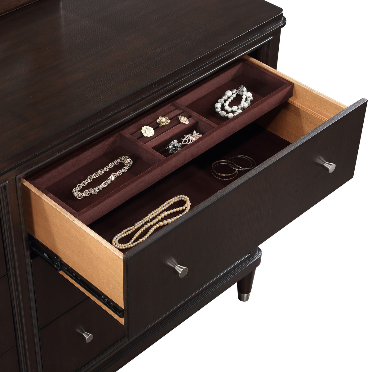 Emberlyn 6-drawer Dresser Brown - With Mirror
