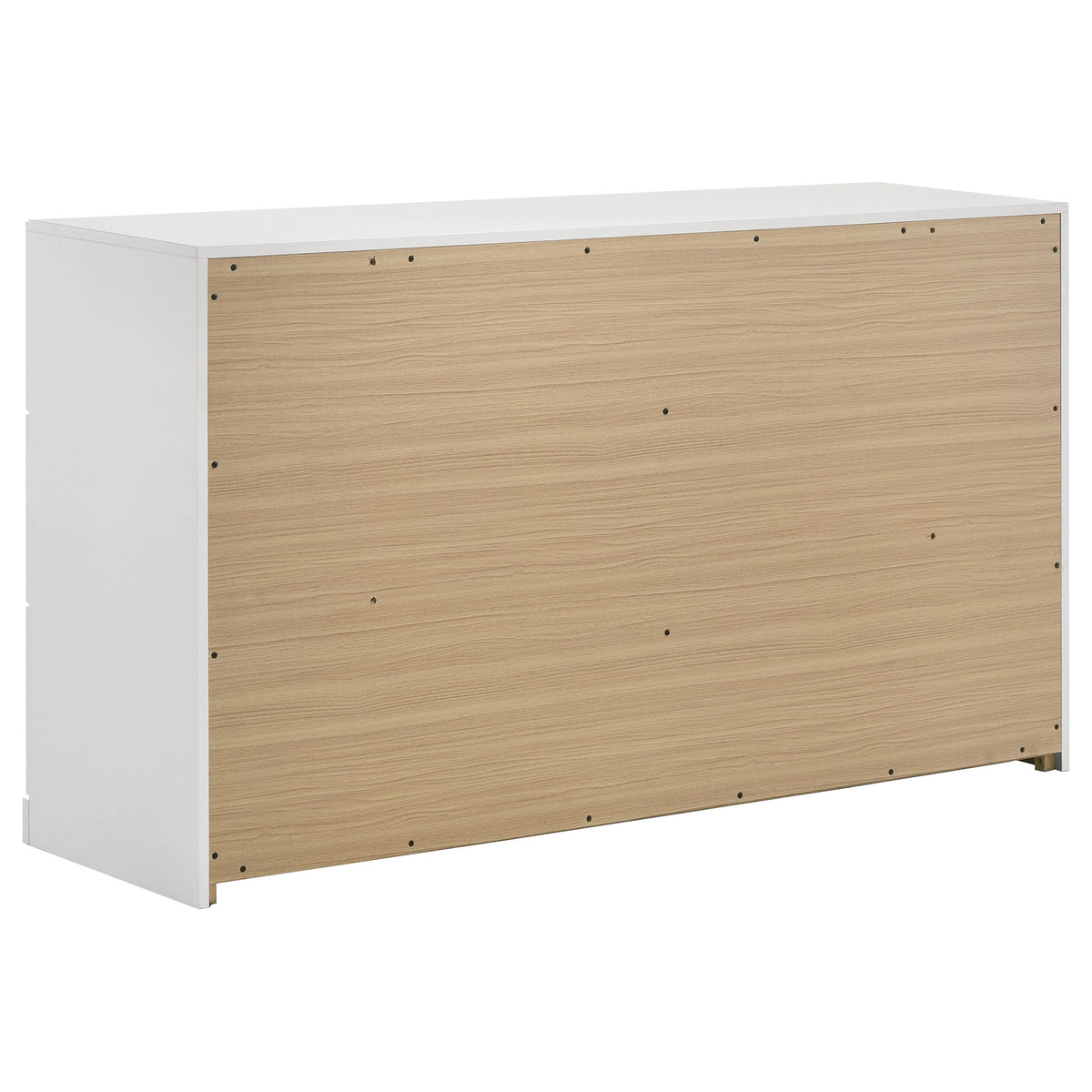 Ines 5-piece Bedroom Set White High Gloss - Eastern King, Navy