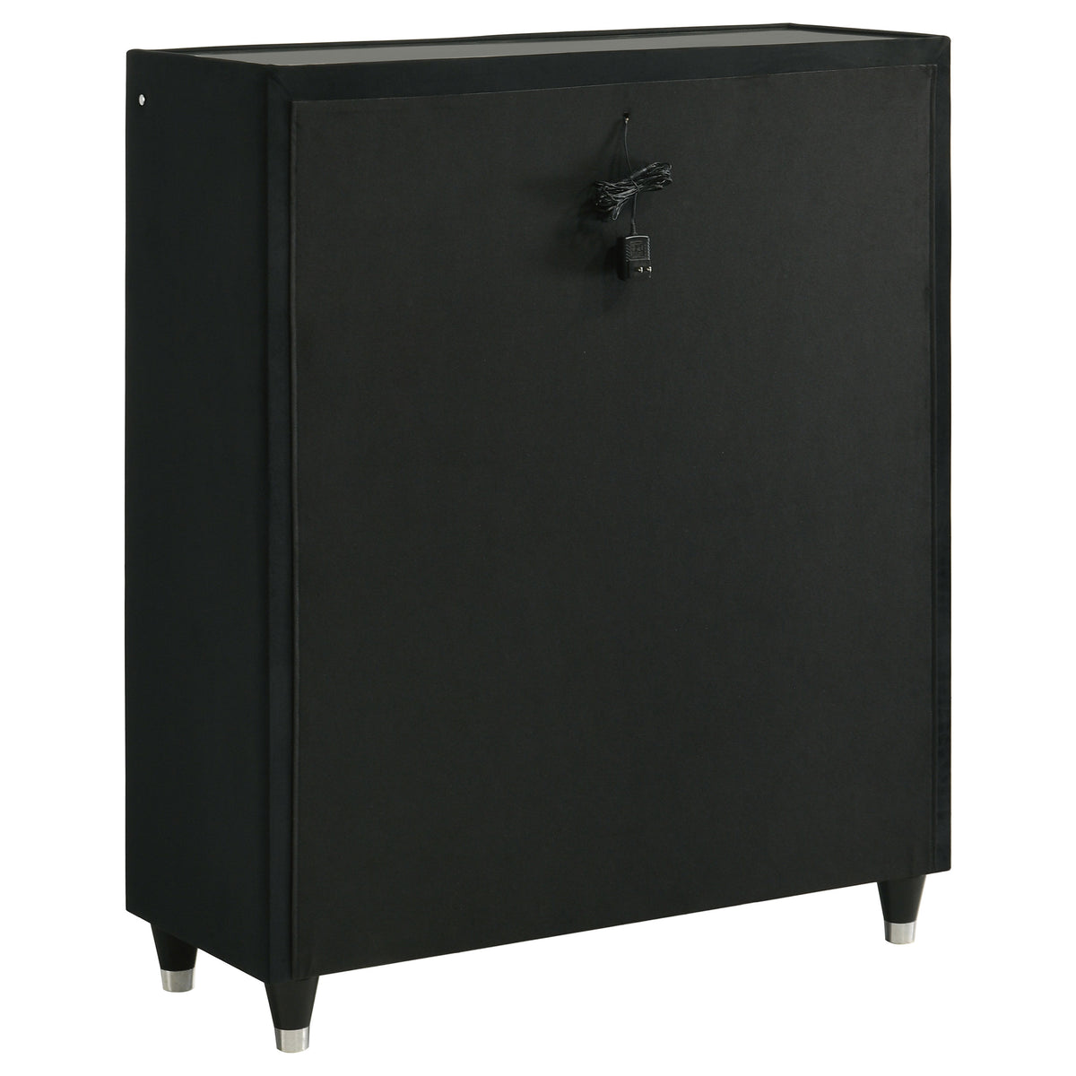 Lorient 5-piece Bedroom Set with Dresser - Eastern King, Black