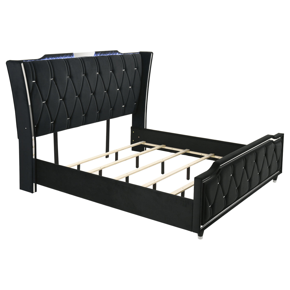 Lorient 5-piece Bedroom Set with Dresser - California King, Black