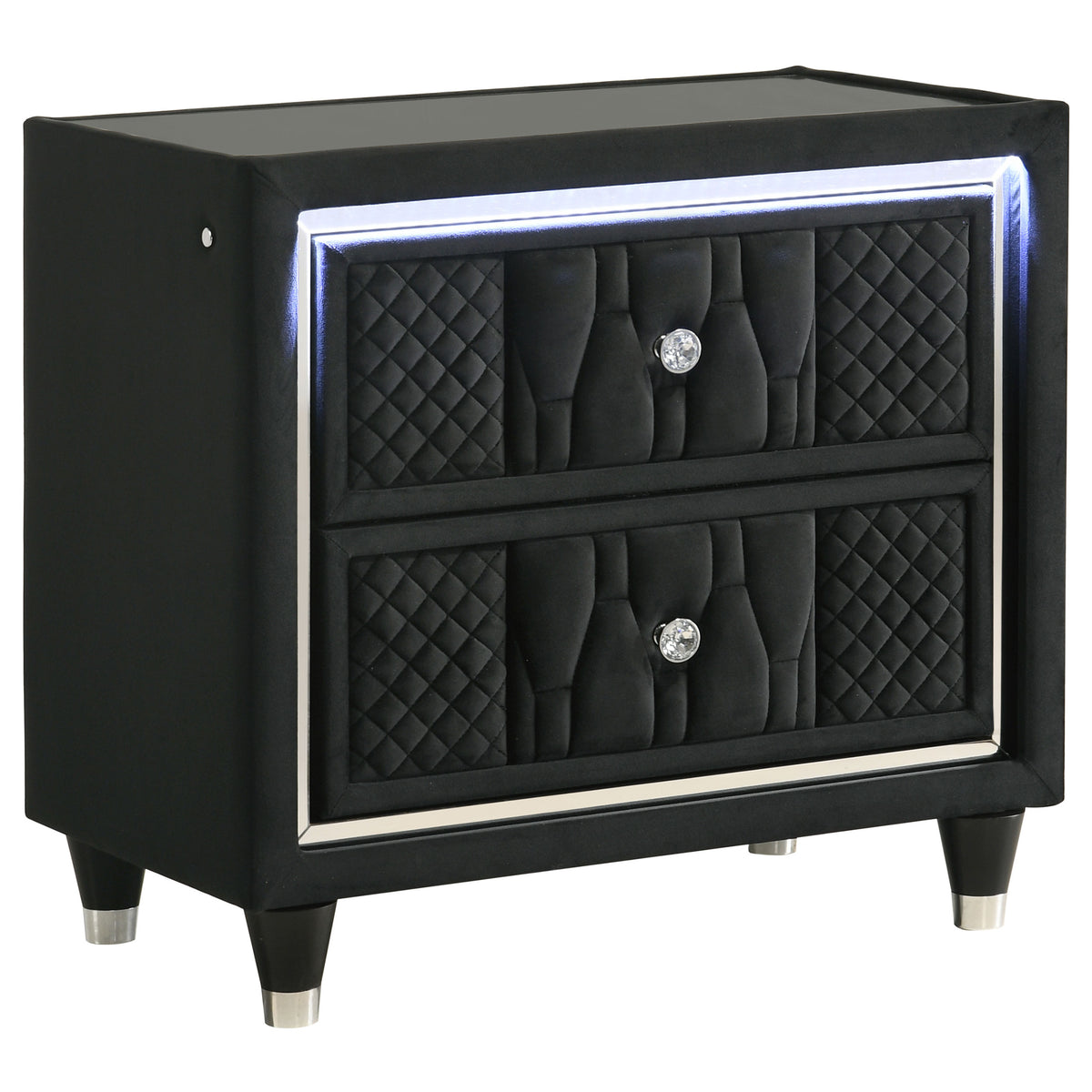 Lorient 5-piece Bedroom Set with Dresser - California King, Black
