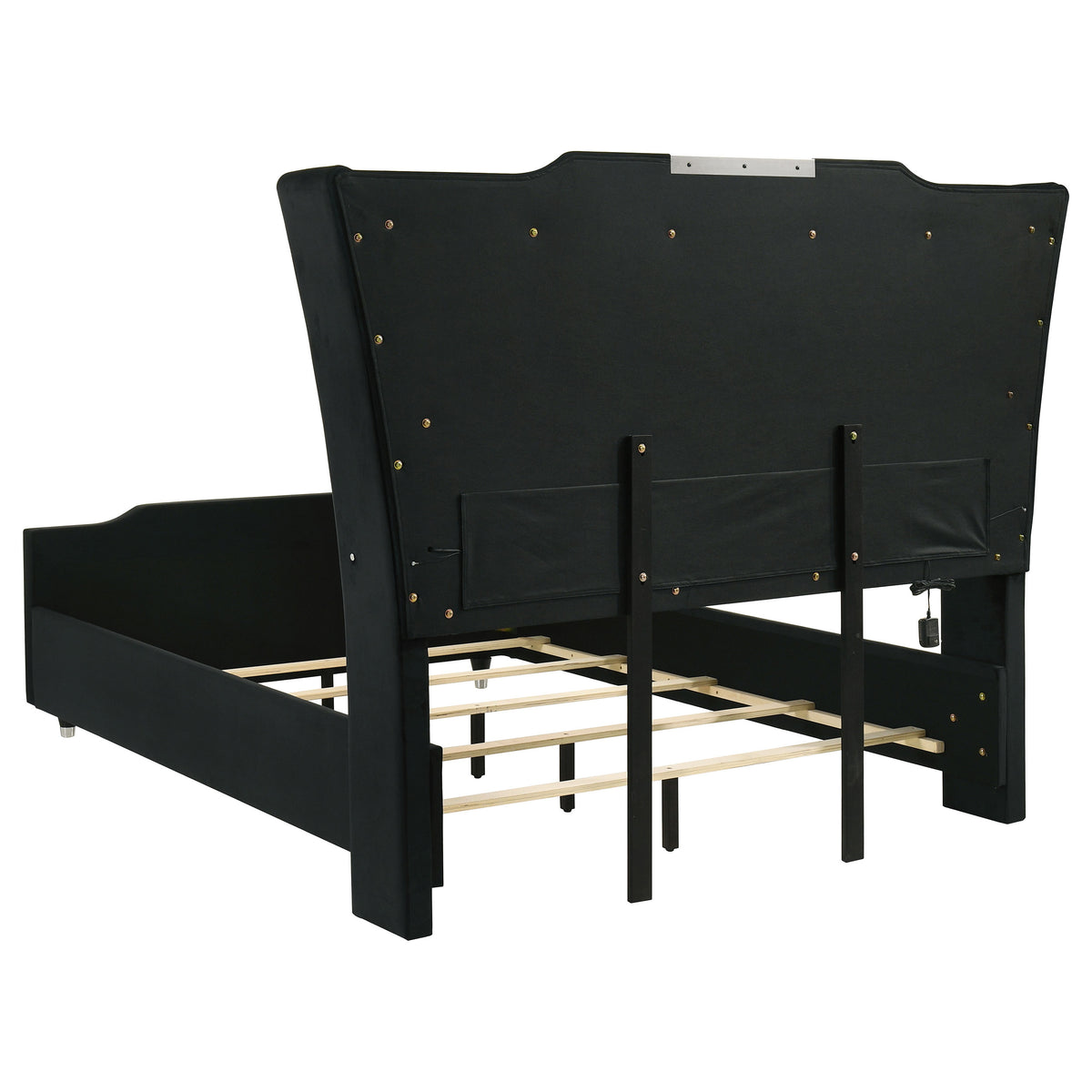 Lorient 5-piece Bedroom Set with Dresser - Queen, Black