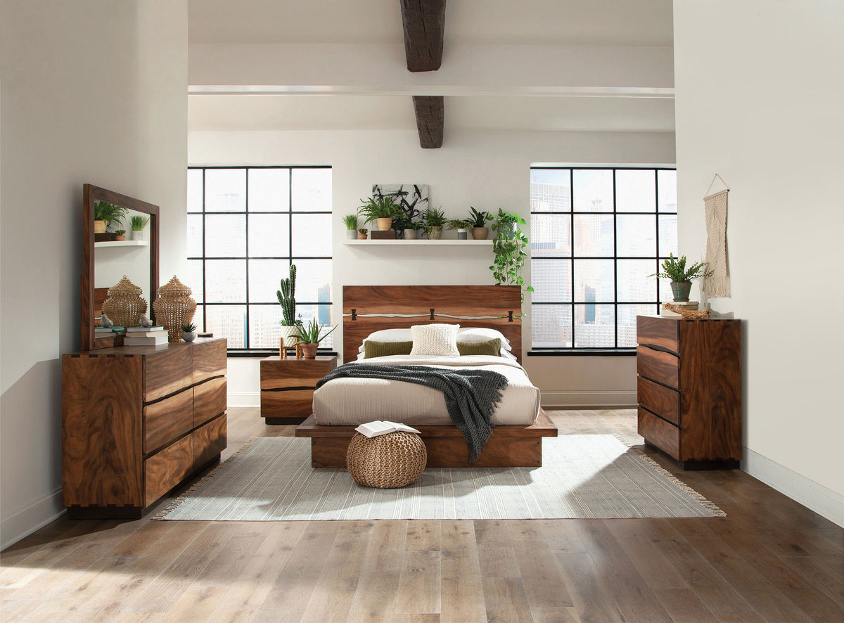 Winslow 5-piece Bedroom Set Smokey Walnut - Queen