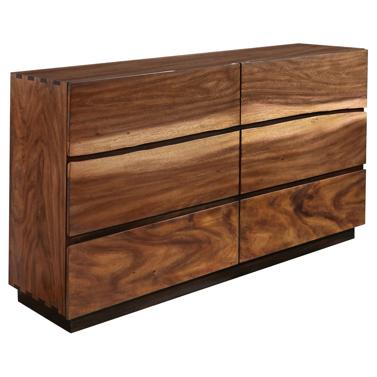 Winslow 5-piece Bedroom Set Smokey Walnut - Split Eastern King, Smokey Walnut and Coffee Bean