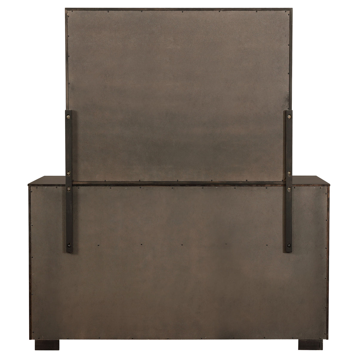 Durango 8-drawer Dresser - Smoked Peppercorn, With Mirror
