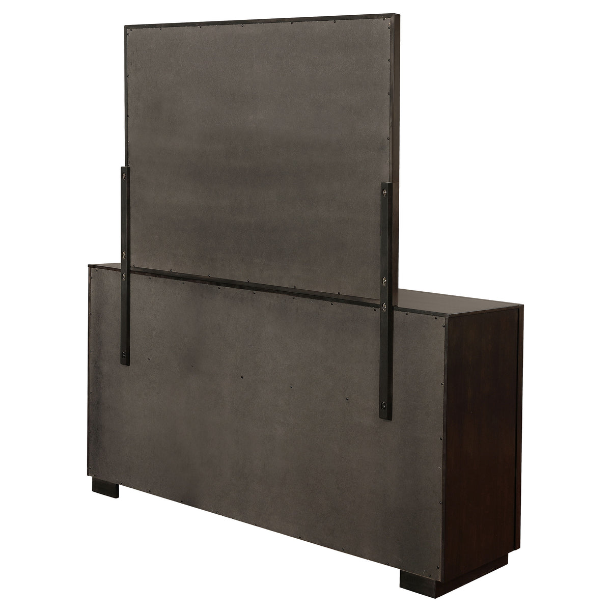 Durango 8-drawer Dresser - Smoked Peppercorn, With Mirror