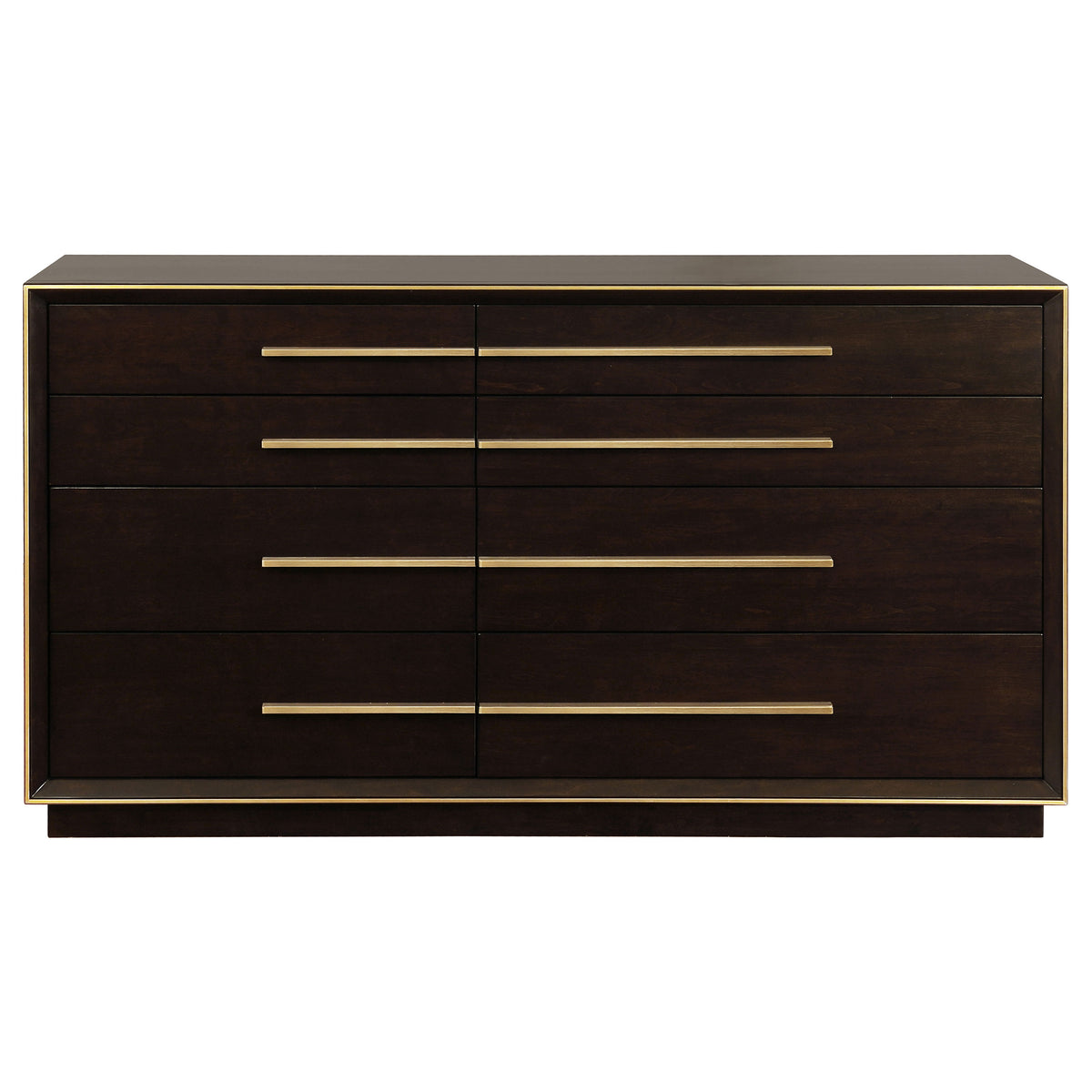 Durango 8-drawer Dresser - Smoked Peppercorn, Without Mirror