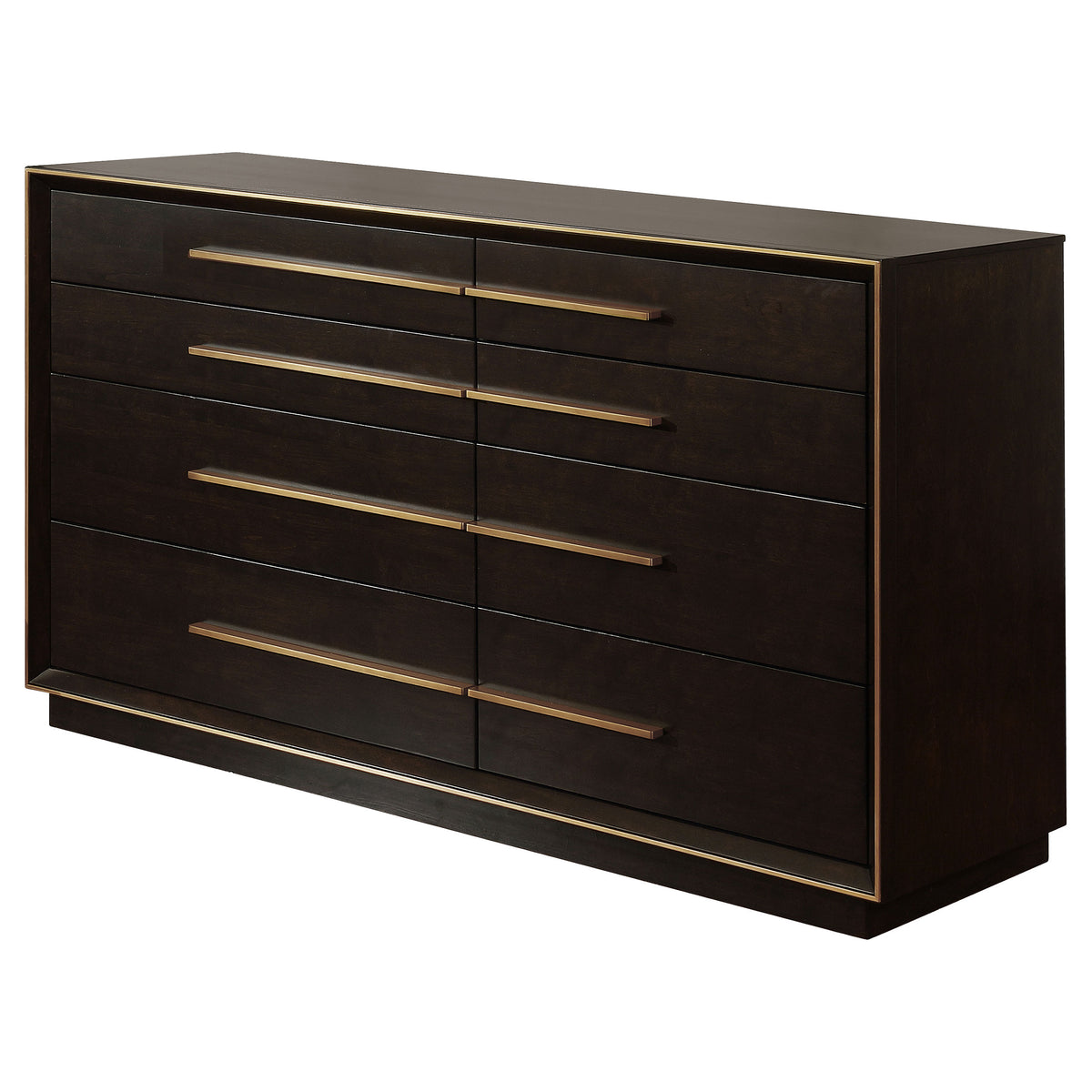 Durango 8-drawer Dresser - Smoked Peppercorn, Without Mirror