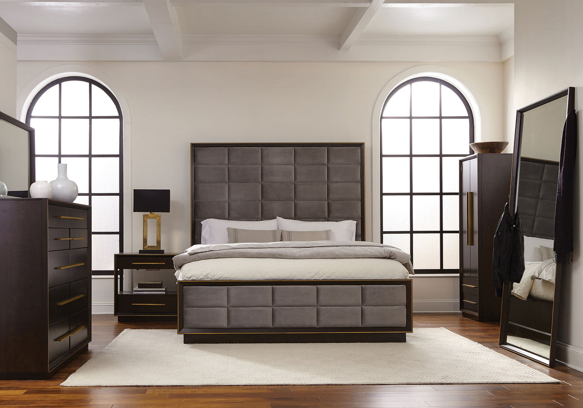 Durango 8-drawer Dresser - Smoked Peppercorn, Without Mirror