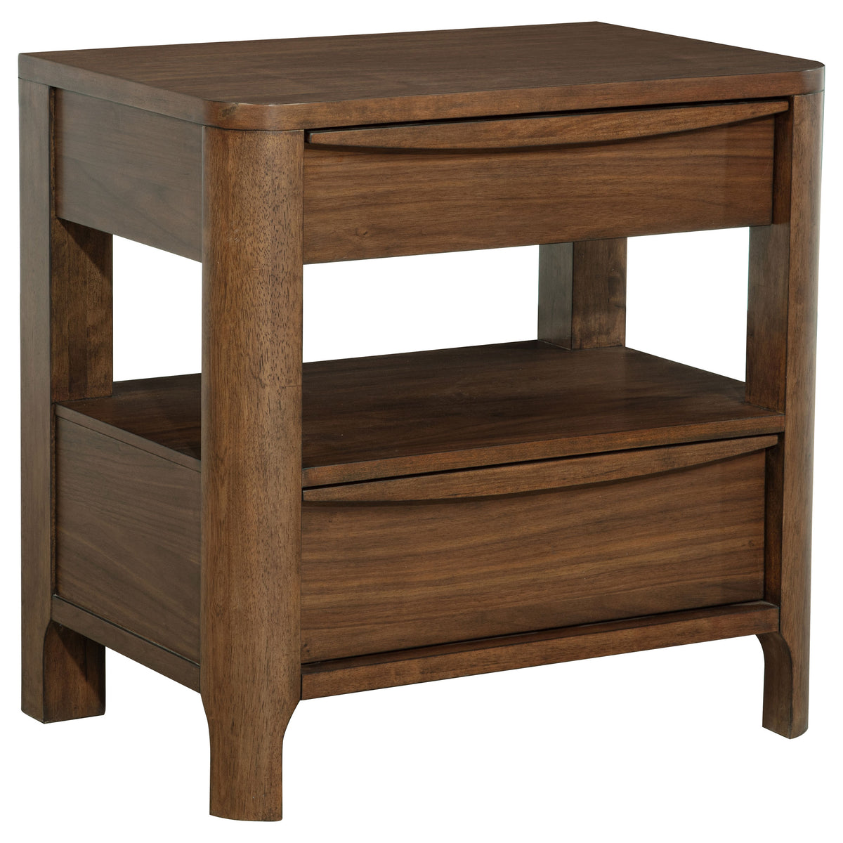 Maderia 4-piece Bedroom Set Walnut - Eastern King