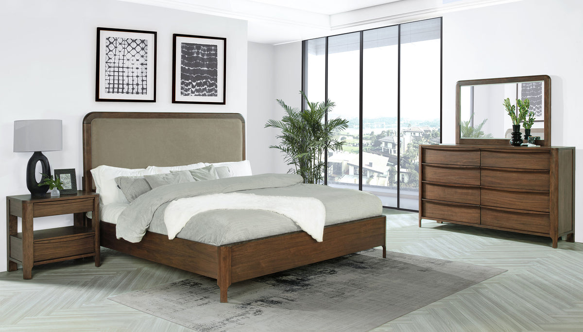 Maderia 4-piece Bedroom Set Walnut - California King