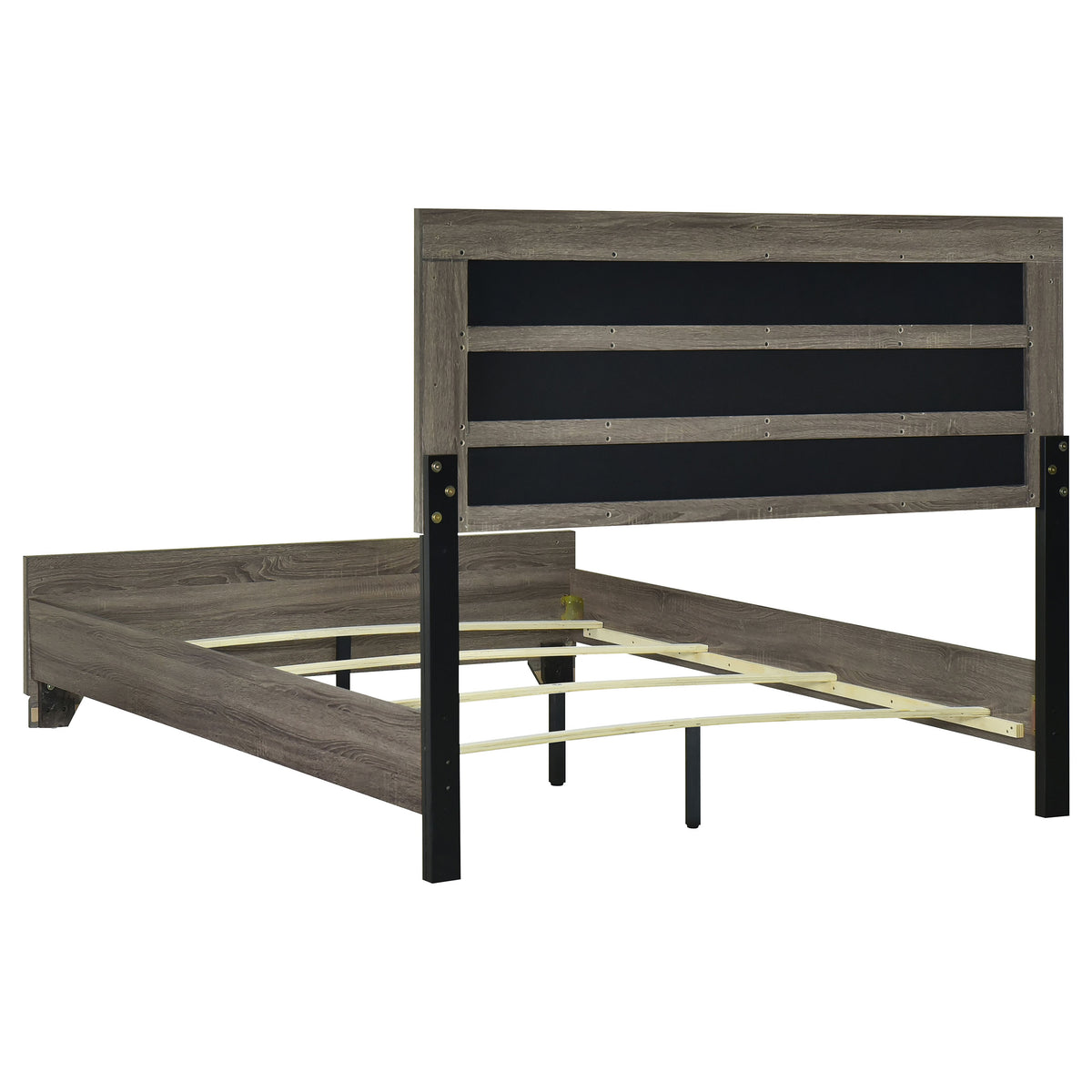 Wright 5-piece Bedroom Set Brown Oak - California King