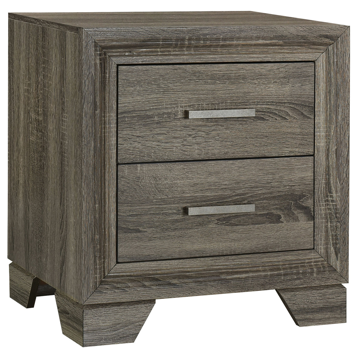 Wright 5-piece Bedroom Set Brown Oak - California King