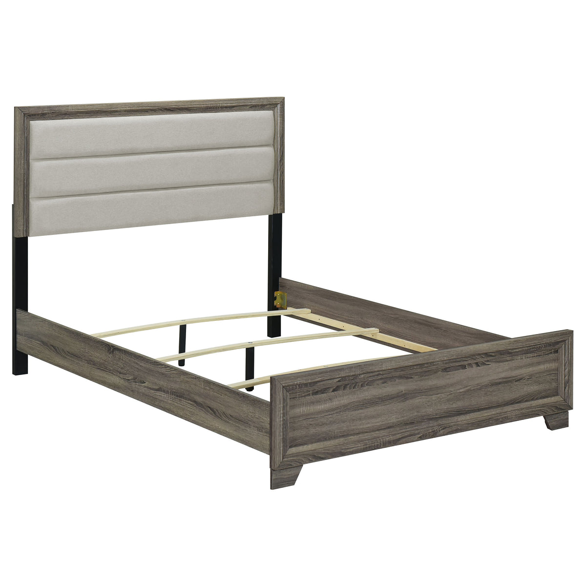 Wright 5-piece Bedroom Set Brown Oak - Queen