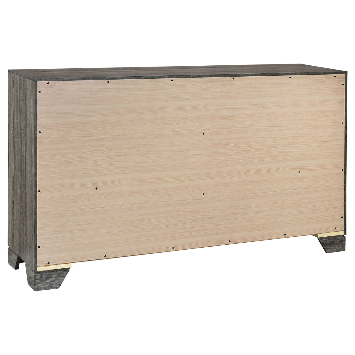 Wright 5-piece Bedroom Set Brown Oak - Queen