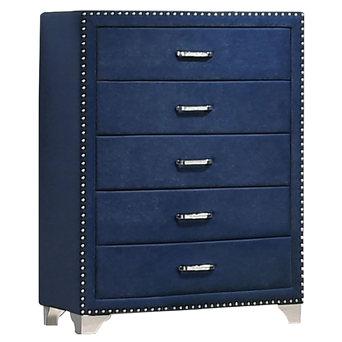 Melody 4-piece Bedroom Set - Eastern King, Pacific Blue