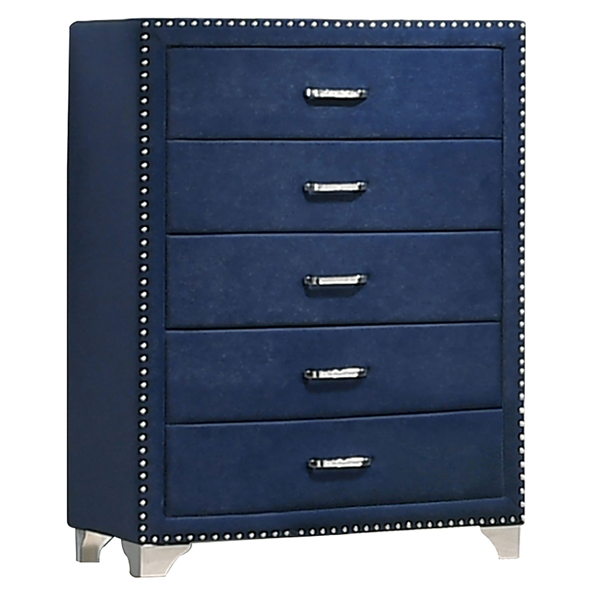 Melody 5-piece Bedroom Set - California King, Pacific Blue
