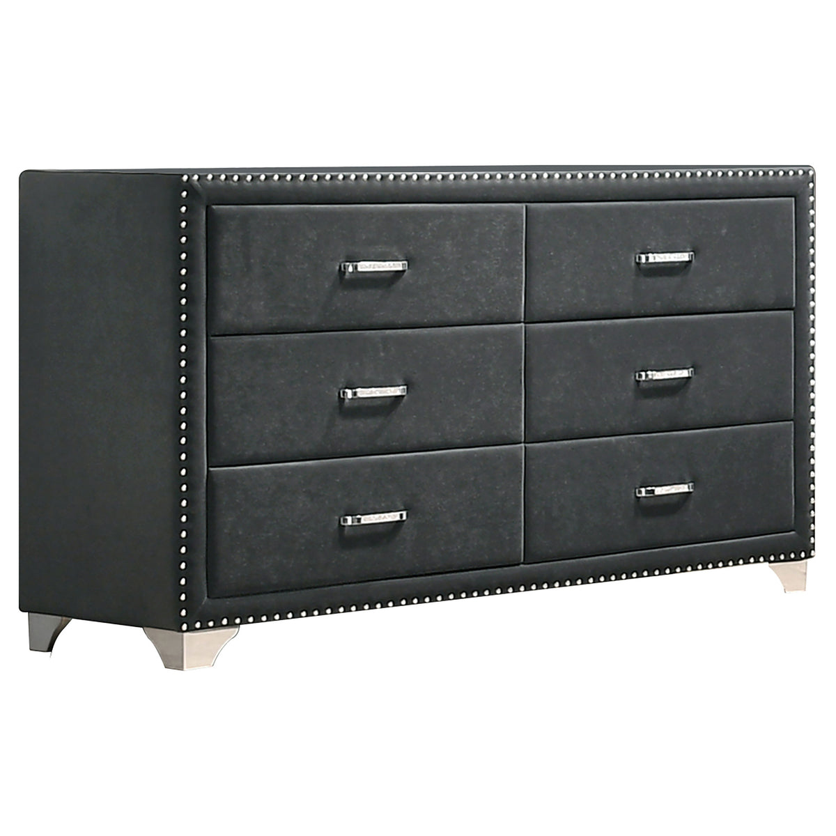 Melody 5-piece Bedroom Set - Queen, Grey