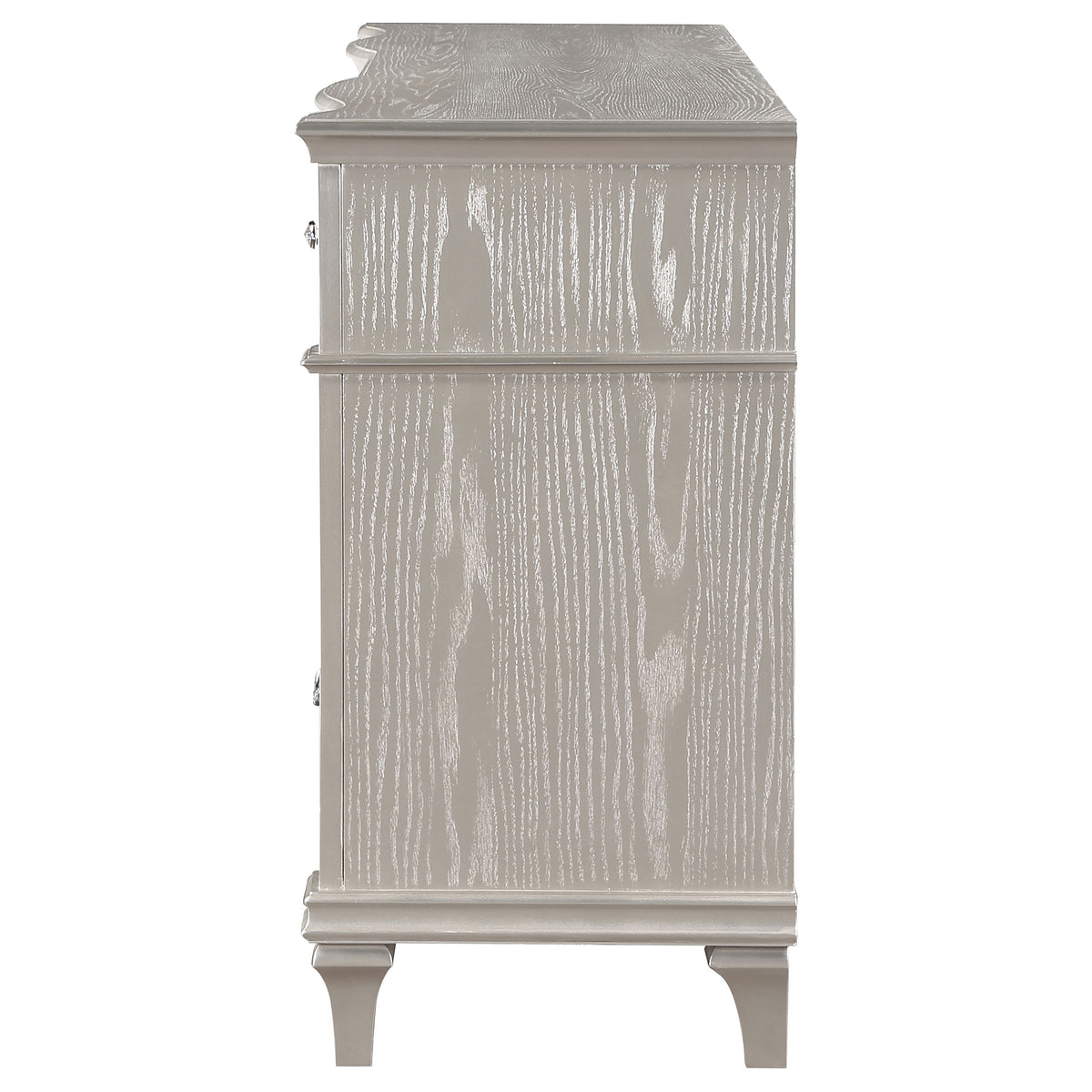 Evangeline 9-drawer Dresser Silver Oak - Without Mirror