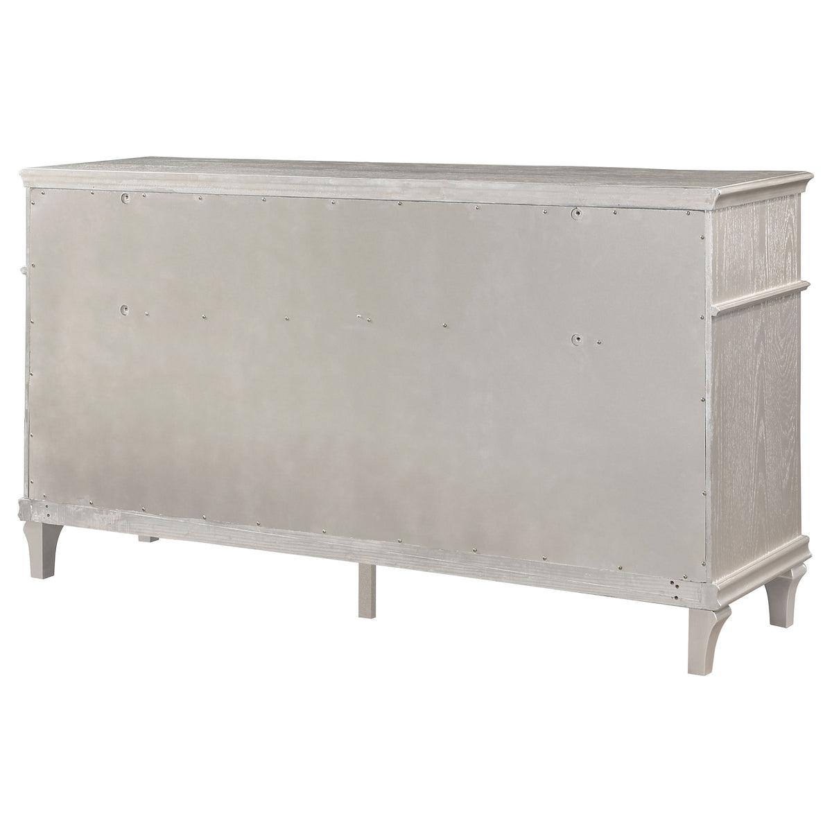 Evangeline 9-drawer Dresser Silver Oak - Without Mirror
