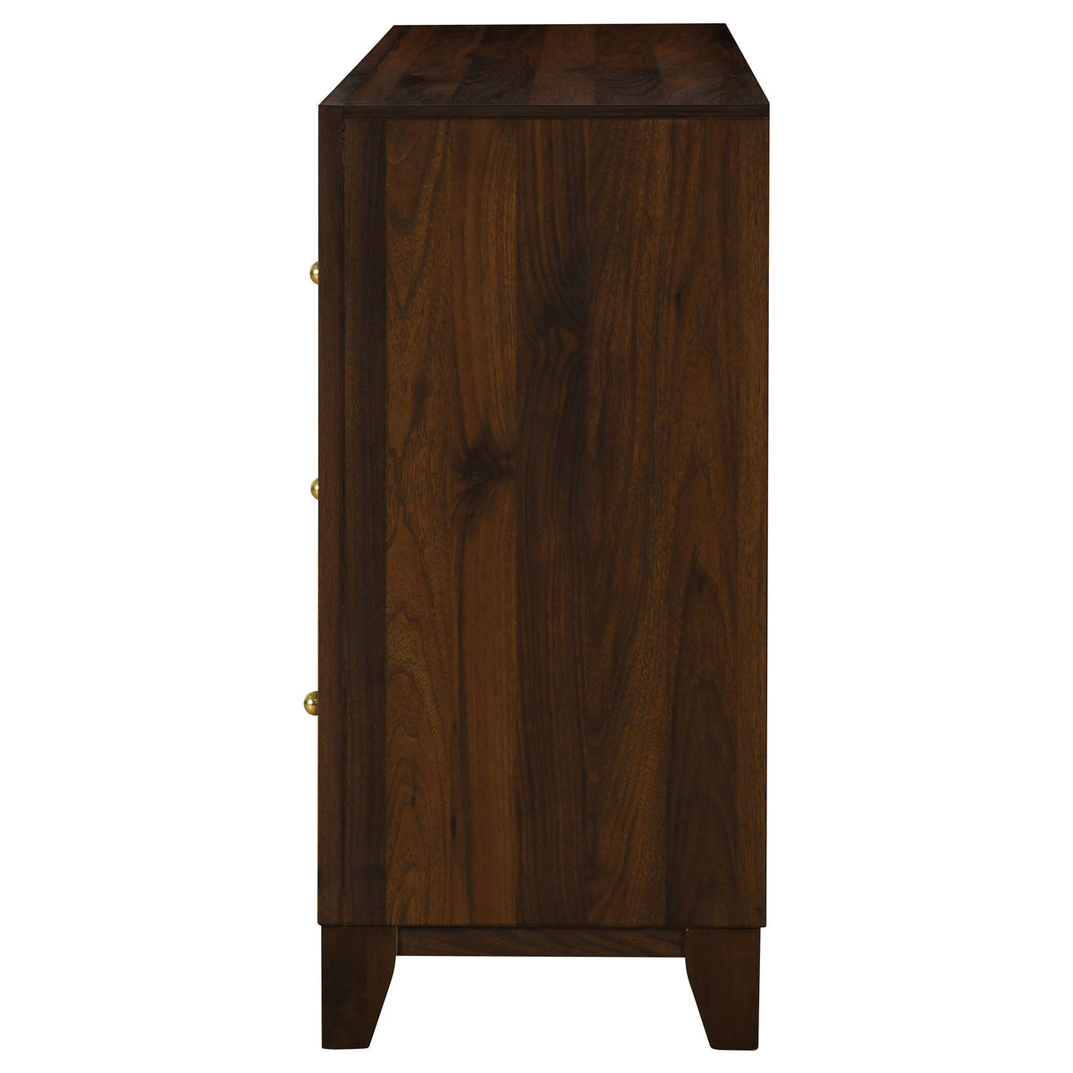 Welsley 6-drawer Dresser Walnut - Without Mirror