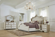 Antonella 5-piece Bedroom Set Ivory - Eastern King