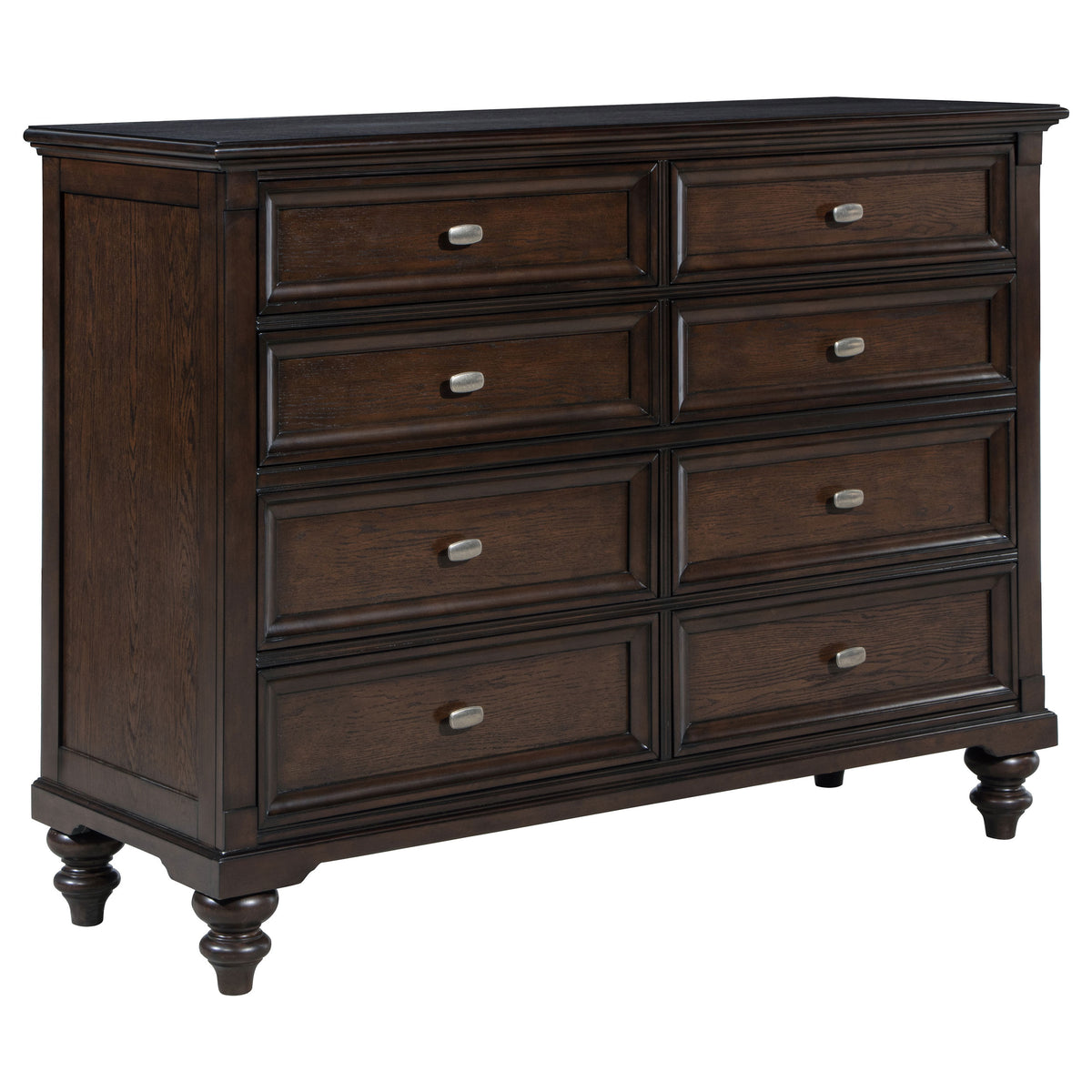 Andover 5-piece Bedroom Set Dark Oak - Queen