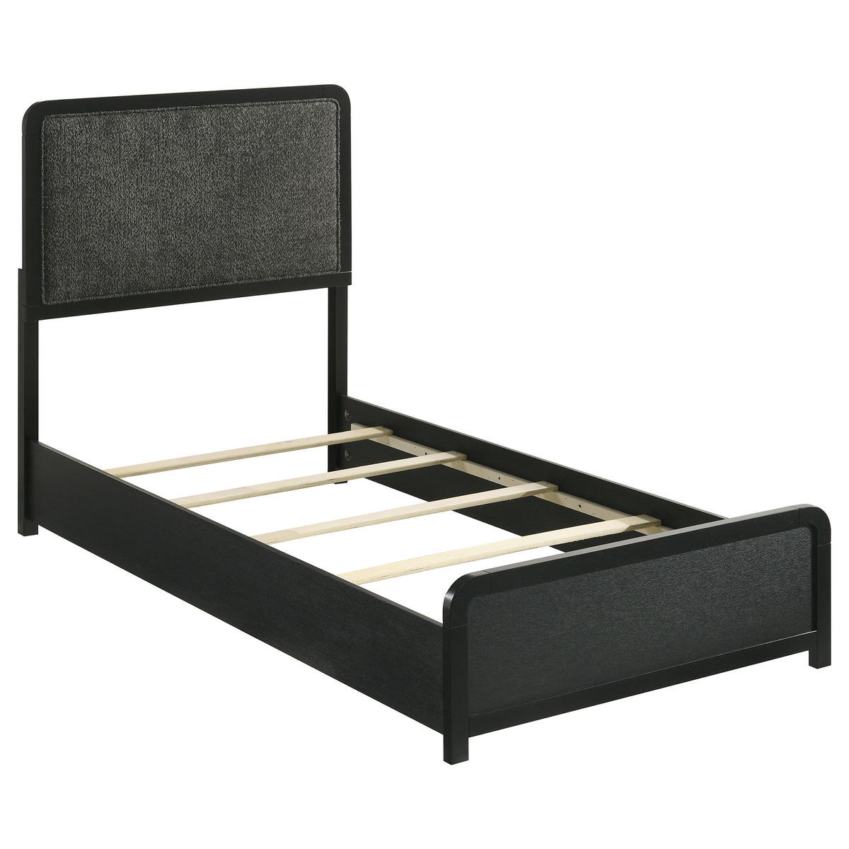 Cavelle 4-piece Bedroom Set Black - Twin