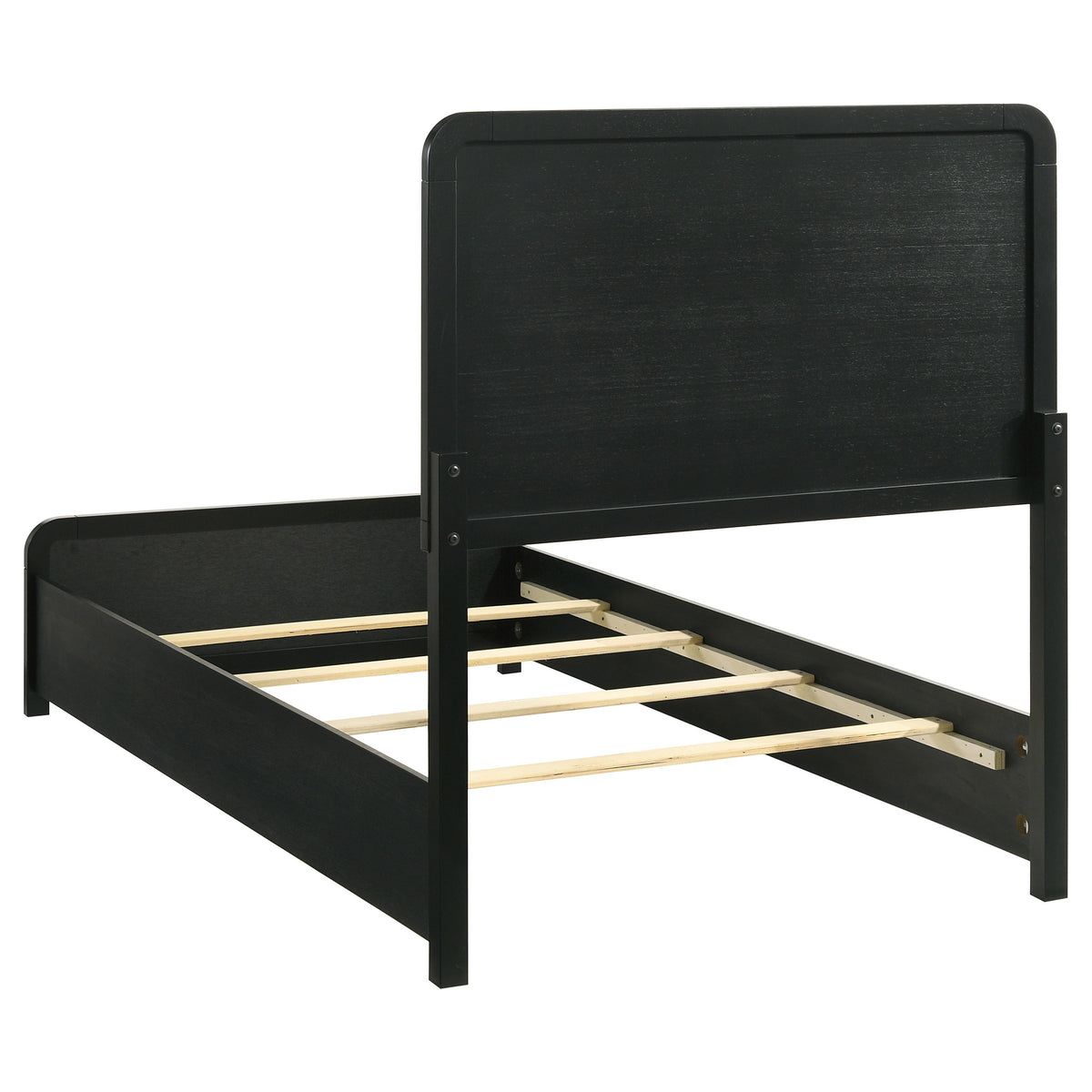 Cavelle 4-piece Bedroom Set Black - Twin