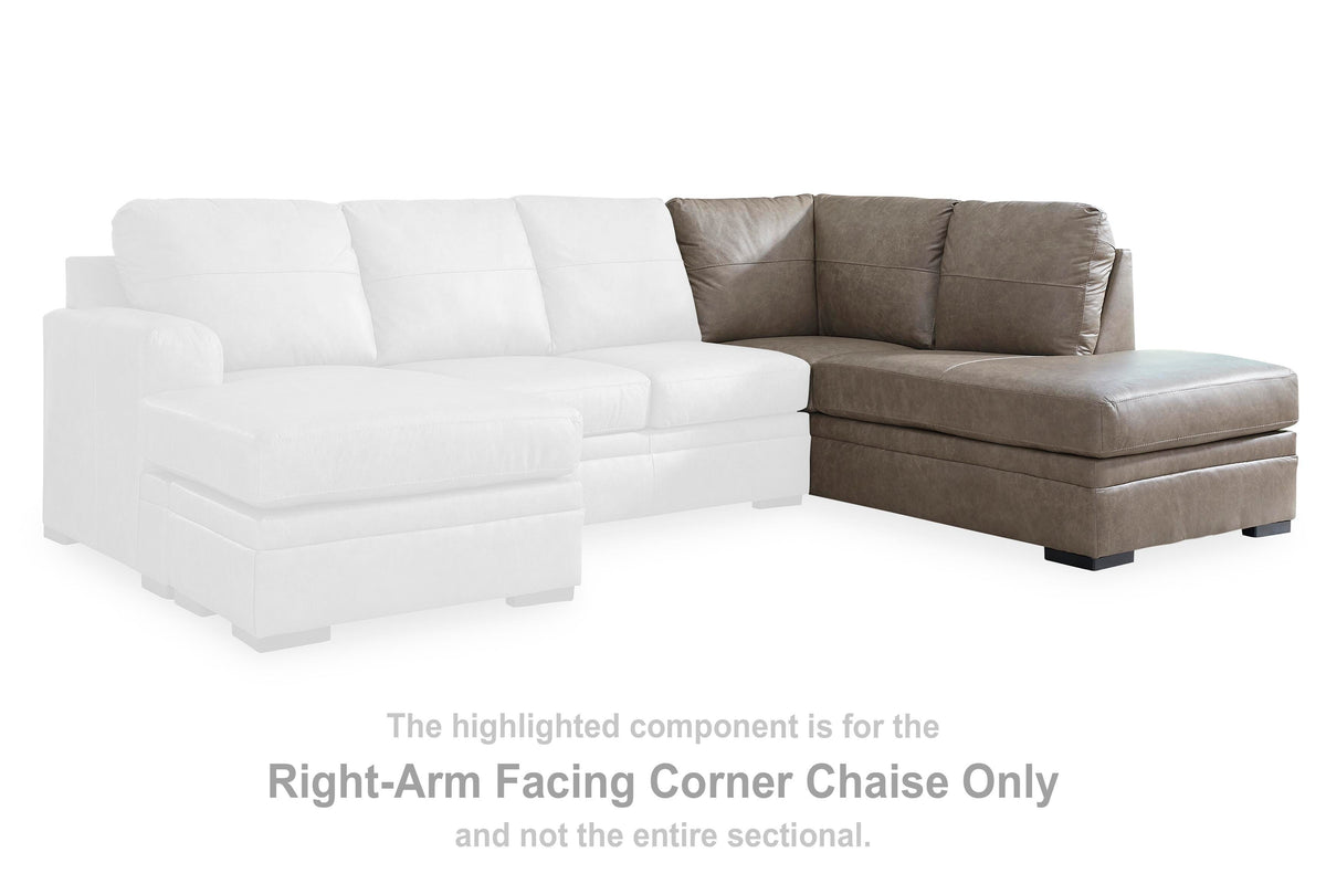 Amuleto RAF Corner Chaise Leather