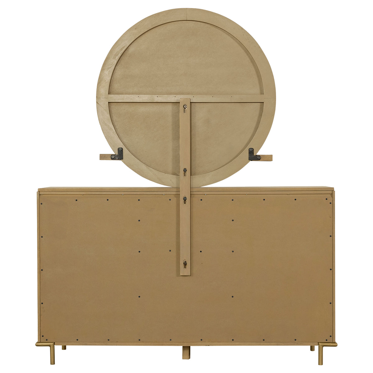 Arini 8-drawer Dresser - Sand Wash, With Mirror