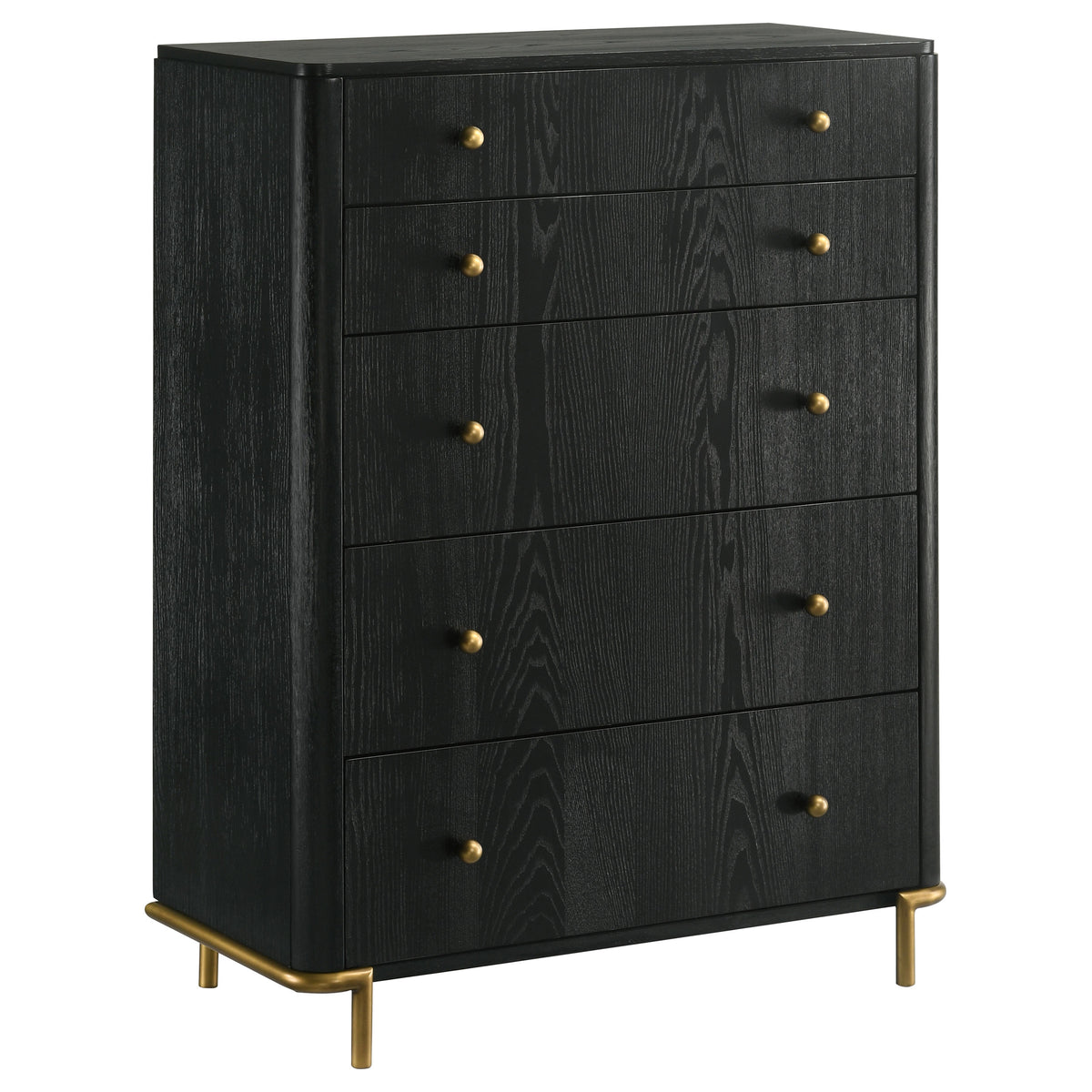 Arini 5-piece Bedroom Set - Eastern King, Black