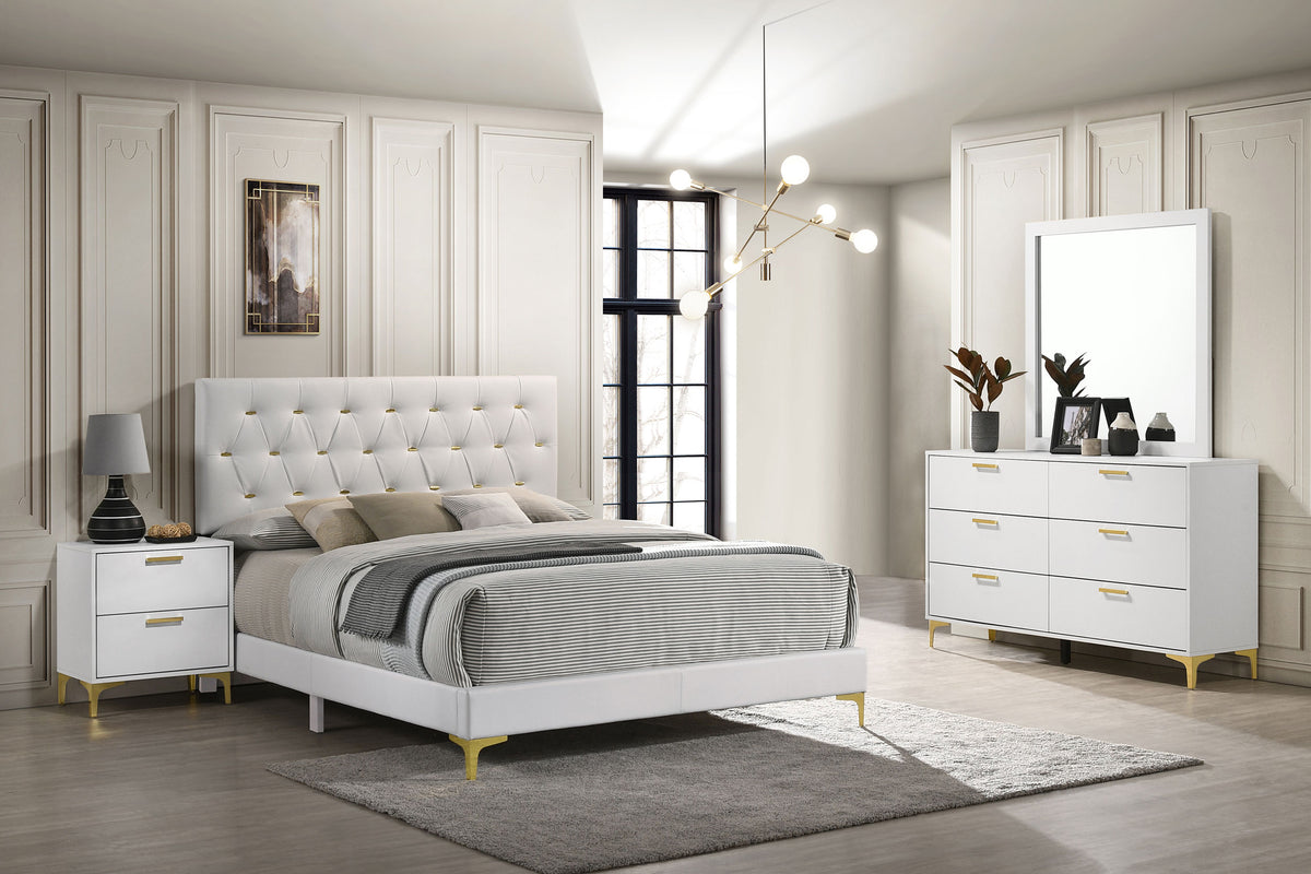 Kendall 4-piece Bedroom Set - California King, White