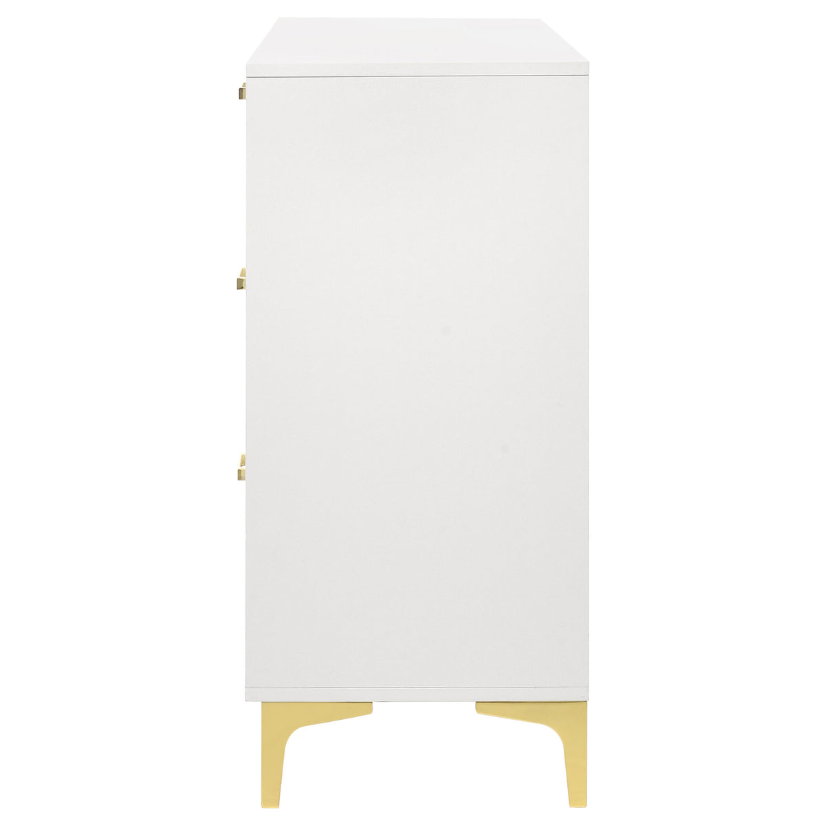 Kendall 6-drawer Dresser - White, Without Mirror