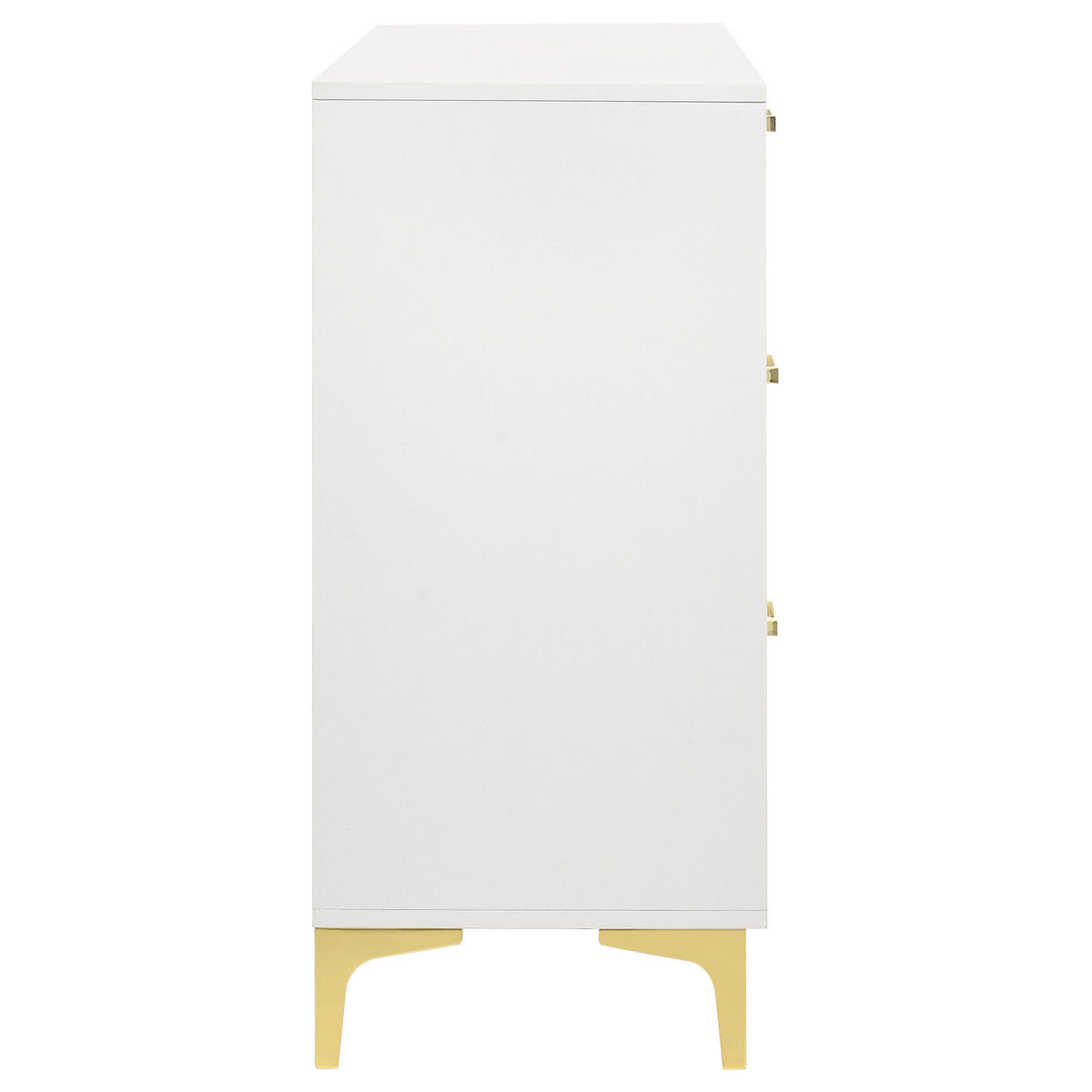 Kendall 6-drawer Dresser - White, Without Mirror