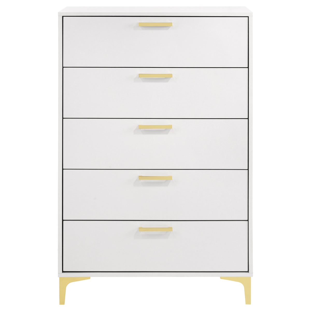 Kendall 5-drawer Bedroom Chest - White