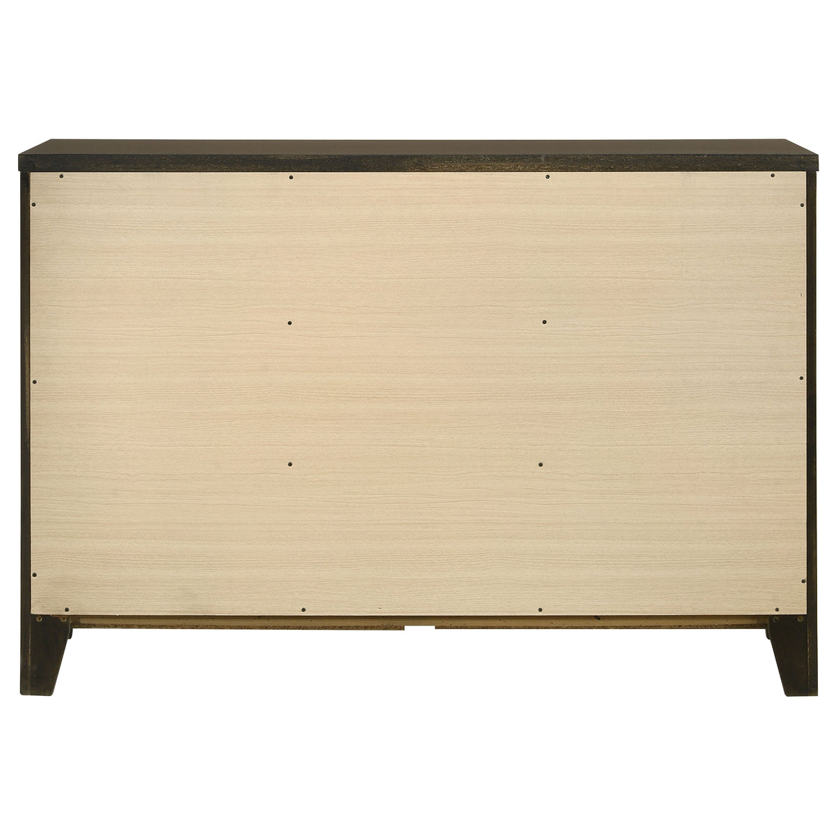 Wilkes Transitional 6-Drawer Dresser Dark Cocoa - Without Mirror