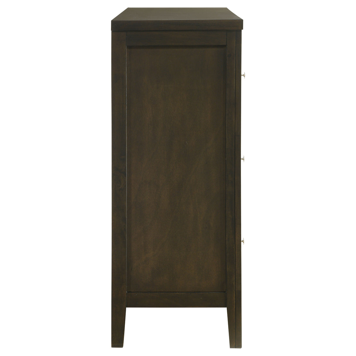 Wilkes Transitional 6-Drawer Dresser Dark Cocoa - Without Mirror