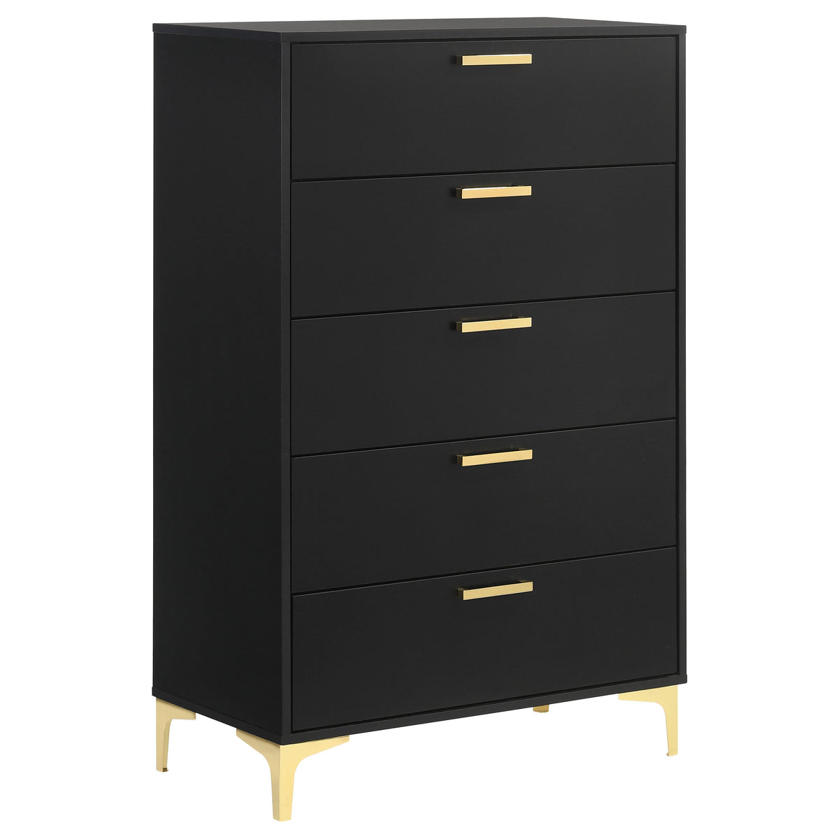 Kendall 5-piece Bedroom Set - Eastern King, Black