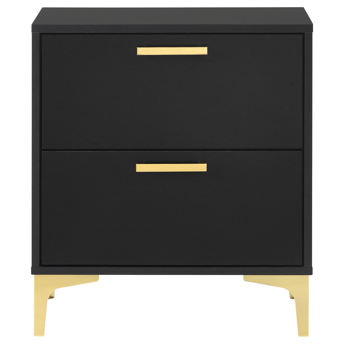 Kendall 2-drawer Nightstand - Black