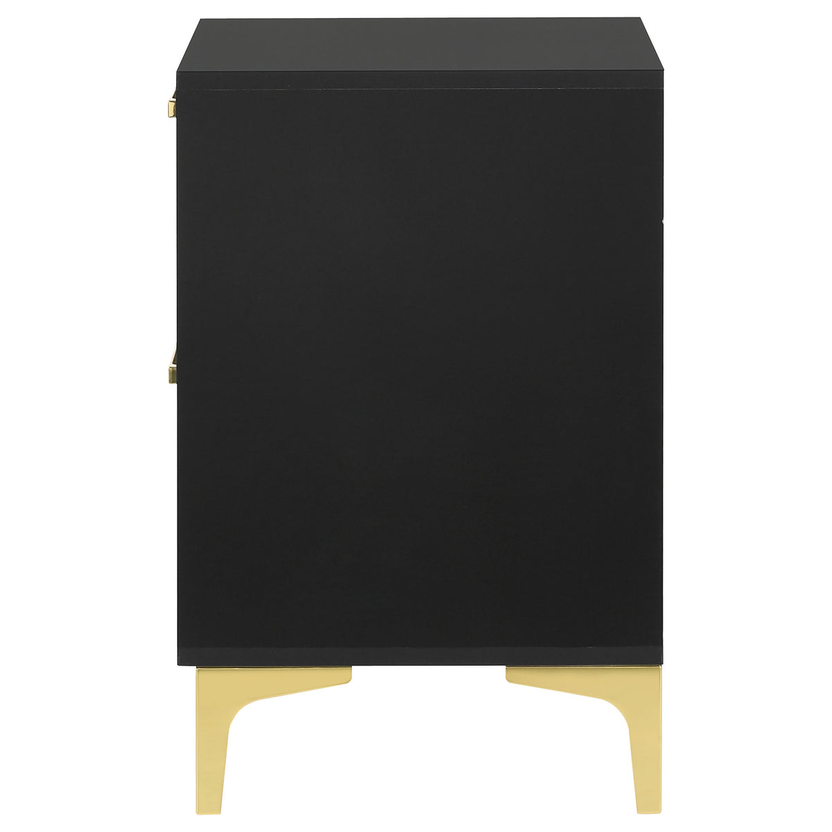 Kendall 2-drawer Nightstand - Black
