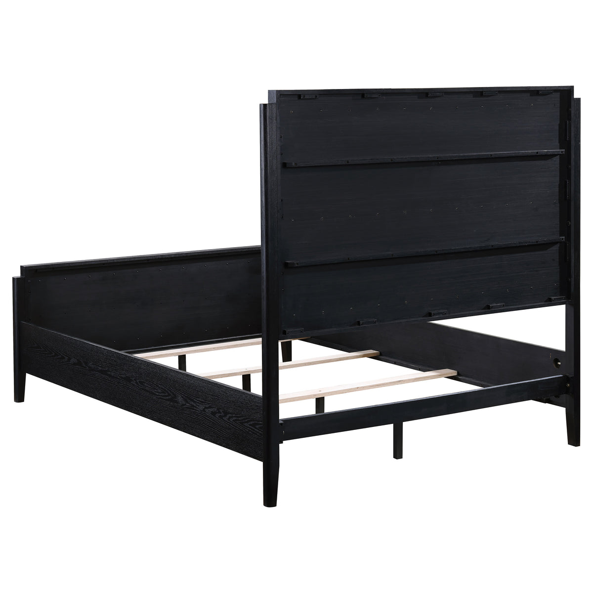 Brookmead 5-piece Upholstered Bedroom Set Black - Queen