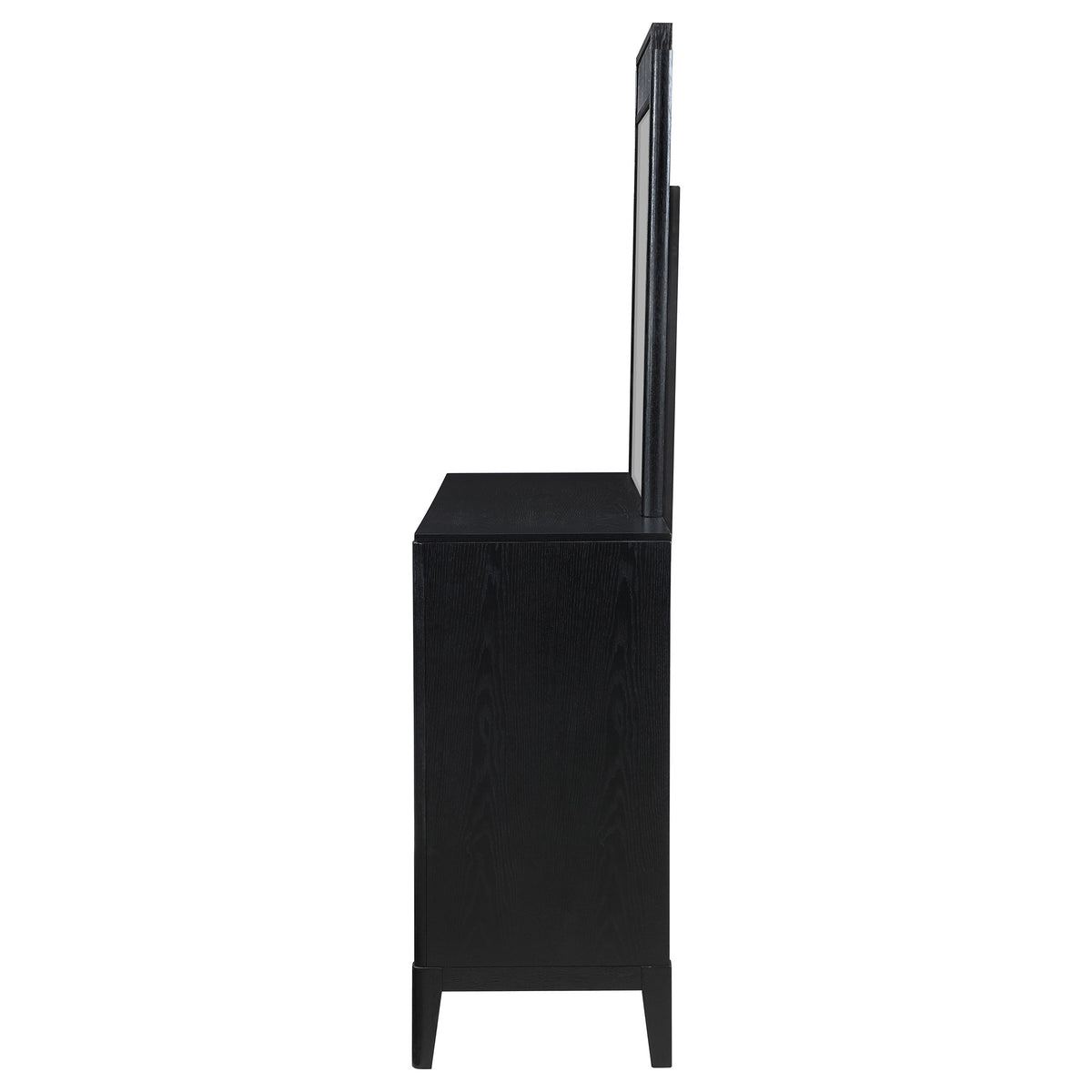 Brookmead 8-drawer Dresser Black - With Mirror