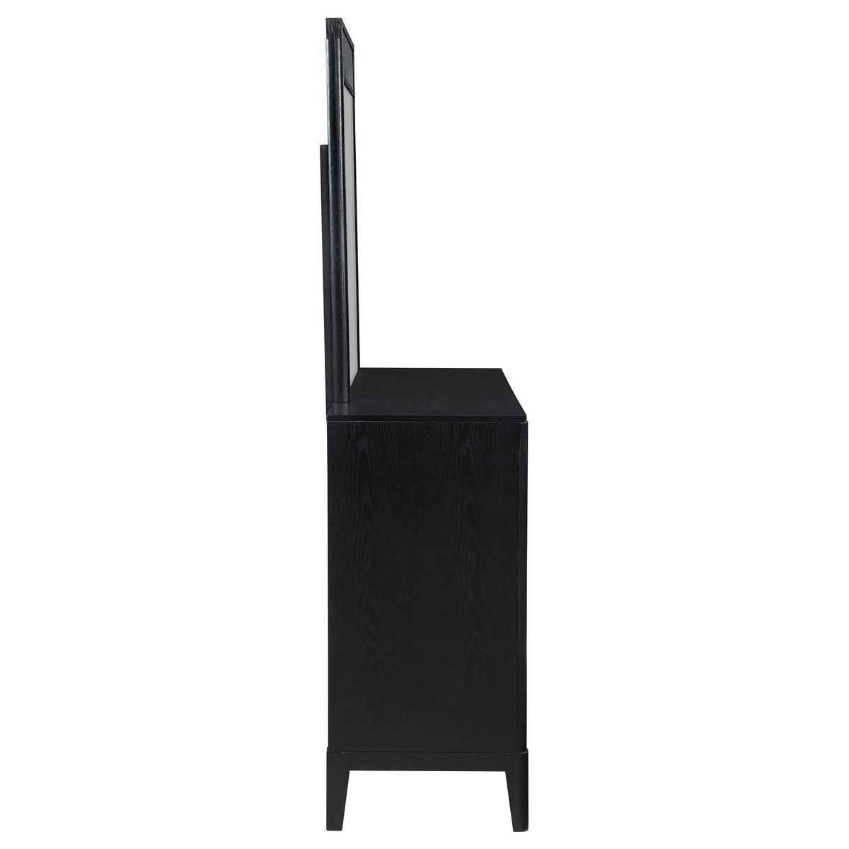 Brookmead 8-drawer Dresser Black - With Mirror