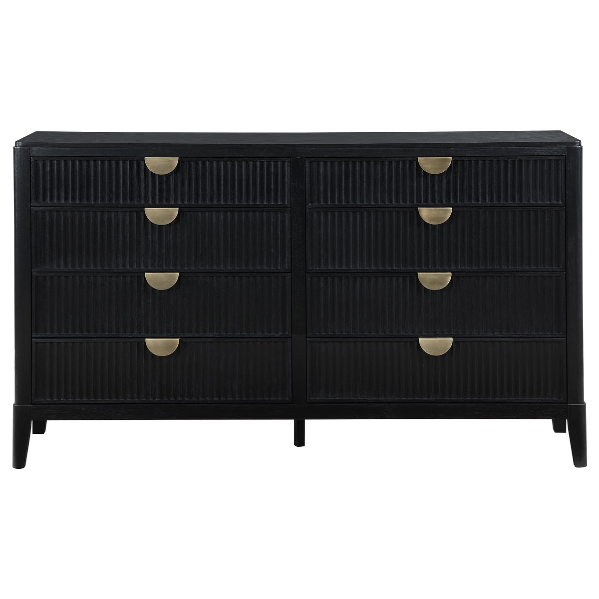 Brookmead 8-drawer Dresser Black - Without Mirror